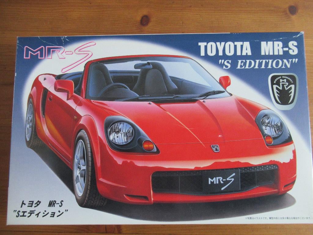 Toyota MR-S 'S Edition'  (Fujimi 1/24), Hobby en Vrije tijd, Modelbouw | Auto's en Voertuigen, Fujimi, Auto, Groter dan 1:32, Nieuw