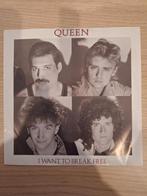 Queen - I Want To Break Free (Single, 1984), Gebruikt, Fotohoes, 7 inch, Ophalen of Verzenden