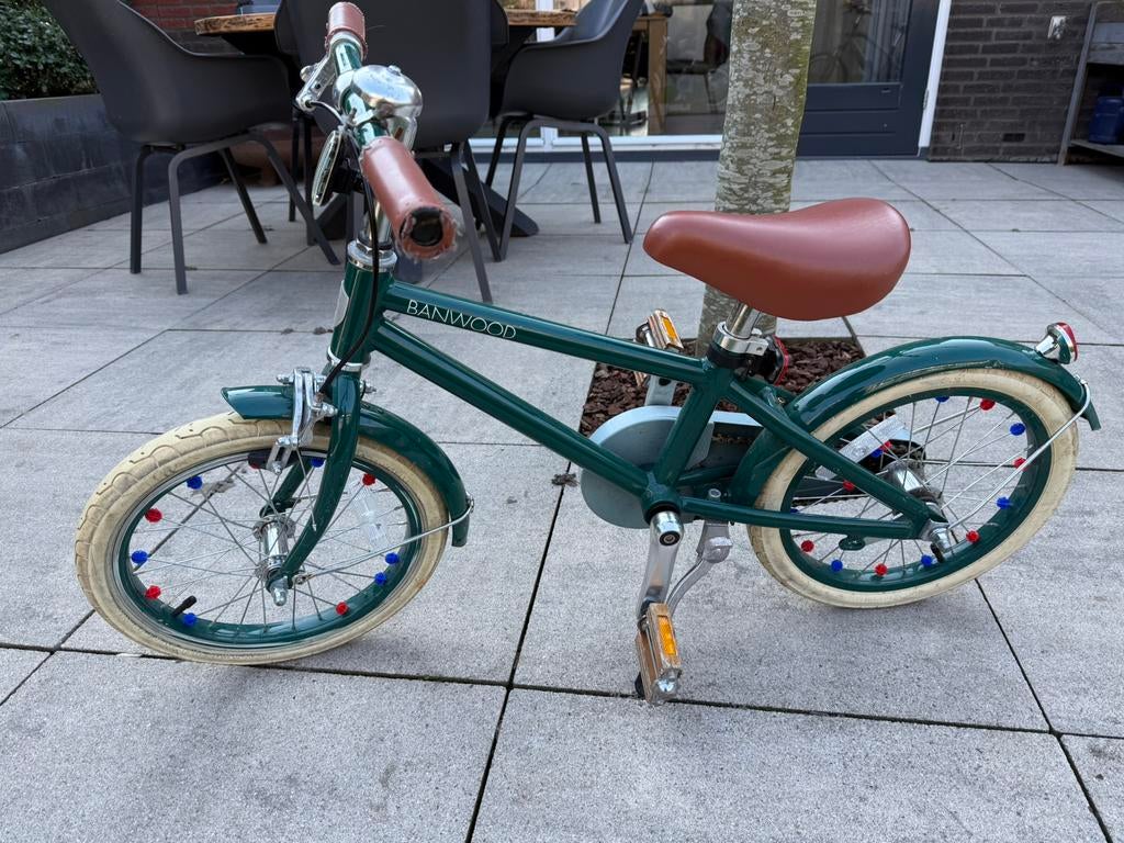 Banwood 16 inch kinderfiets, Fietsen en Brommers, Fietsen | Kinderfietsjes, Ophalen, Gebruikt, 16 tot 20 inch