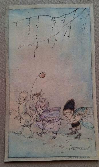 Arthur Rackham nr 2, Antiek en Kunst, Kunst | Schilderijen | Klassiek, Ophalen of Verzenden