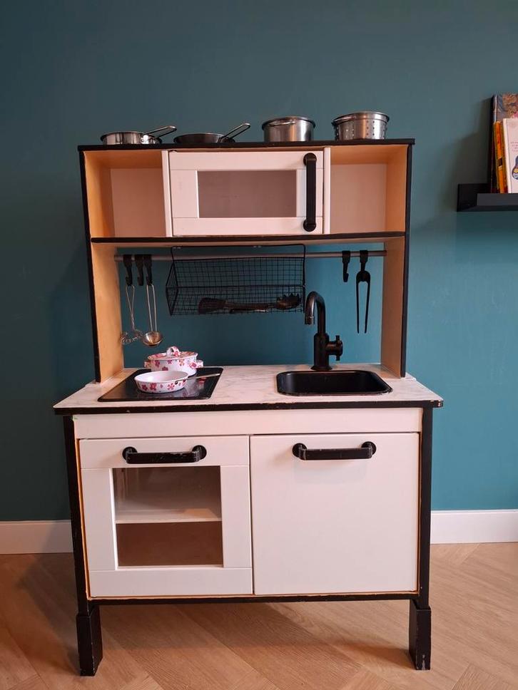 Gepimpte Ikea Duktig speelkeuken met accessoires, Kinderen en Baby's, Speelgoed | Speelkeukens, Gebruikt, Ophalen