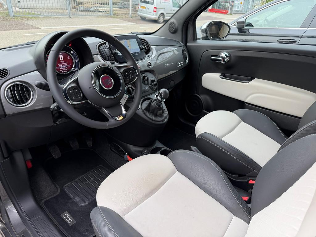 Fiat 500 C 1.0 Hybrid Dolcevita I CARPLAY I ORIGNL NAP I NAV, Voorwielaandrijving, Euro 6, Cabriolet, 4 stoelen