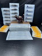 Tattoo machine dragonhawk met naalden en tips - Complete set, S, Staal, G, Overige typen