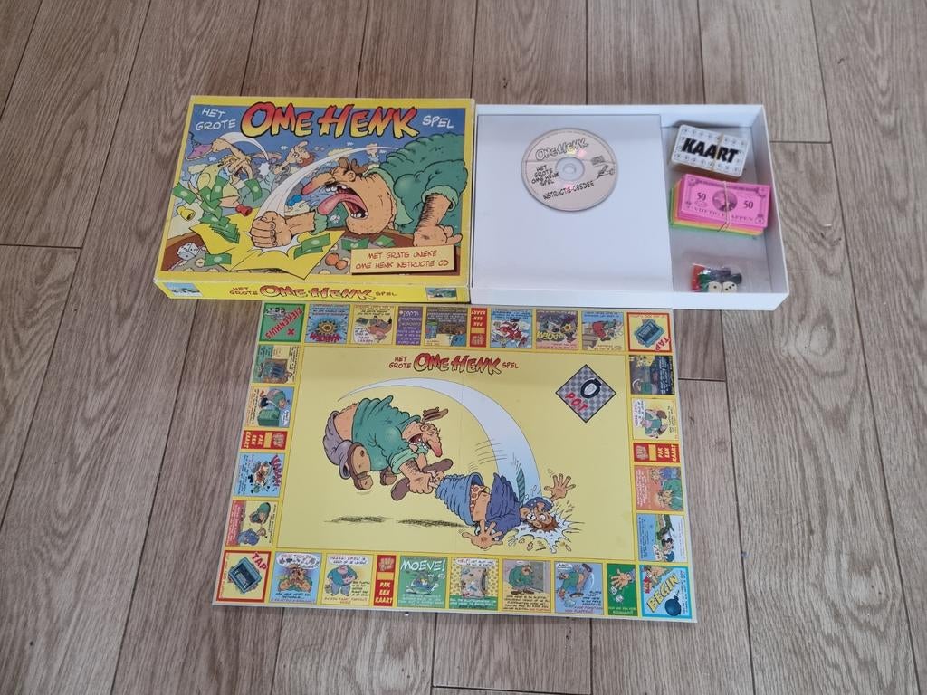 Grote ome henk spel bordspel, Ophalen of Verzenden, Elektrisch, Overige merken