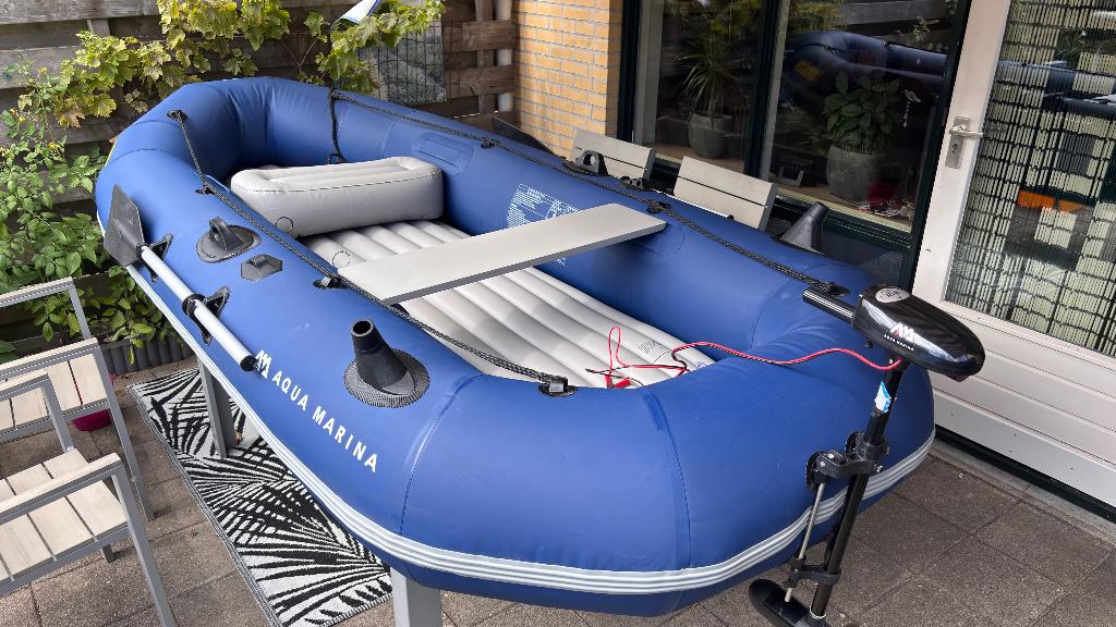 Rubberboot met motor, Ophalen, Zo goed als nieuw, Overige typen