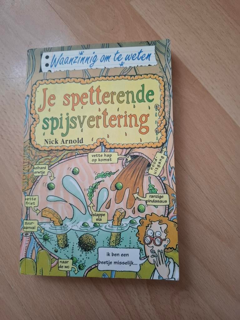 Nick Arnold je spetterende spijsvertering, Ophalen of Verzenden, Zo goed als nieuw