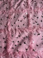 Prachtige Marokkaanse Bruidsdeken - Roze, Huis en Inrichting, Ophalen of Verzenden, Nieuw