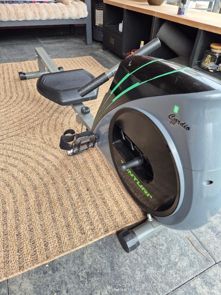 Roeiapparaat roeitrainer Tunturi cardio fit rower, Ophalen, Zo goed als nieuw, Roeitrainer