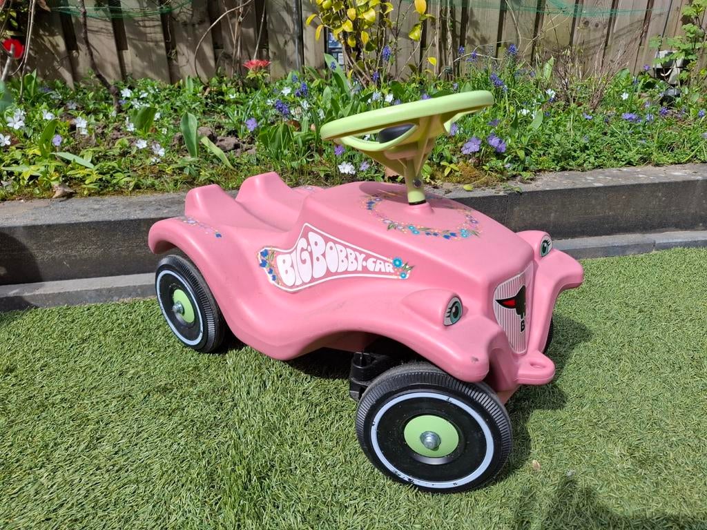 Bobby Car Loopauto roze, Ophalen, Zo goed als nieuw, Overige merken