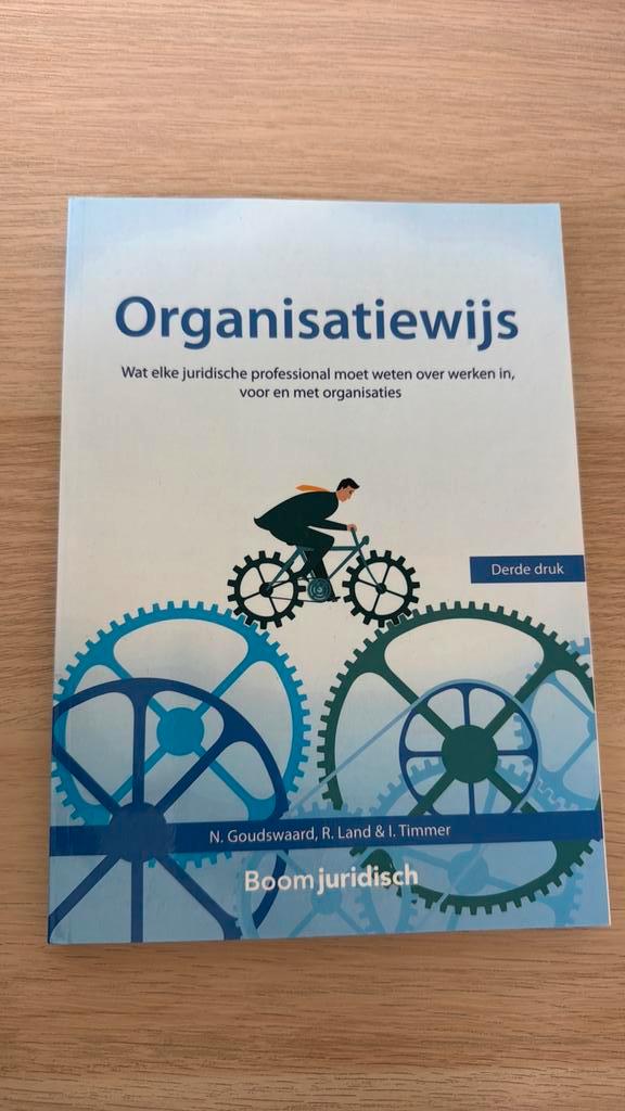 N. Goudswaard - Organisatiewijs, Boeken, Wetenschap, Zo goed als nieuw, Sociale wetenschap, Ophalen of Verzenden