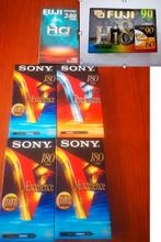 Fuji VHS videoband FUJI Hi8 cassette +4 SONY VHS Excellence, Alle leeftijden, Ophalen of Verzenden, Nieuw in verpakking