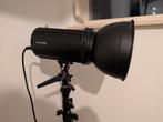 Studioflitser met standaard, Audio, Tv en Foto, Fotografie | Fotostudio en Toebehoren, Ophalen, Gebruikt, Lamp of Flitsset