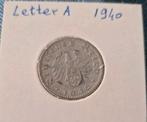 Deutsches Reich 50 pfennich 1940 letter A Hakenkruis, Postzegels en Munten, Munten | Europa | Niet-Euromunten, Ophalen of Verzenden