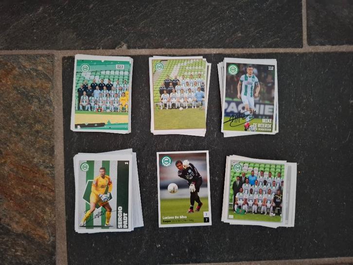FC Groningen stickers, Verzamelen, Sportartikelen en Voetbal, Zo goed als nieuw, Poster, Plaatje of Sticker, Overige binnenlandse clubs