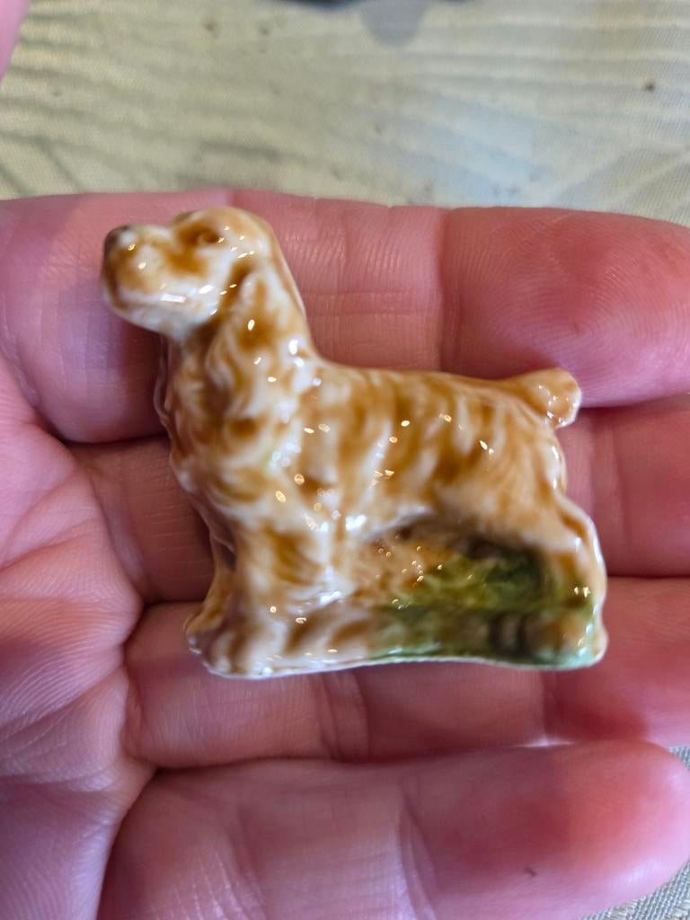 Miniatuur porseleinen hondje - Cocker Spaniël, Ophalen