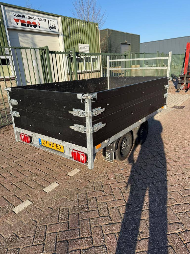 Mooie Aanhangwagen Saris C2C met dubbele borden, Ophalen of Verzenden, Zo goed als nieuw
