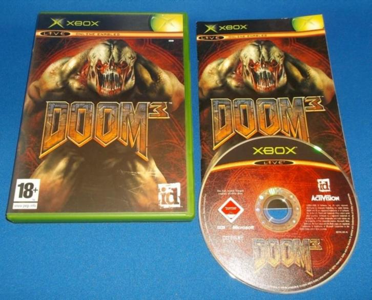 Doom 3 (Xbox), Spelcomputers en Games, Games | Xbox Original, Gebruikt, Shooter, 1 speler, Vanaf 18 jaar, Verzenden