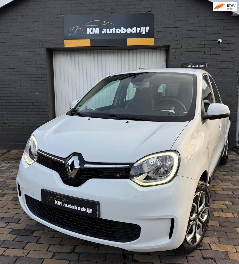 Renault Twingo 1.0 SCe Collection*Airco*Cruise*Nap*, Auto's, Gebruikt, Zwart, 4 stoelen, Wit