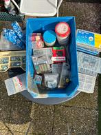 Grote partij schroeven, klemmen, pluggen, ringen en meer, Ophalen of Verzenden, Gebruikt, Minder dan 50 mm, Overige typen