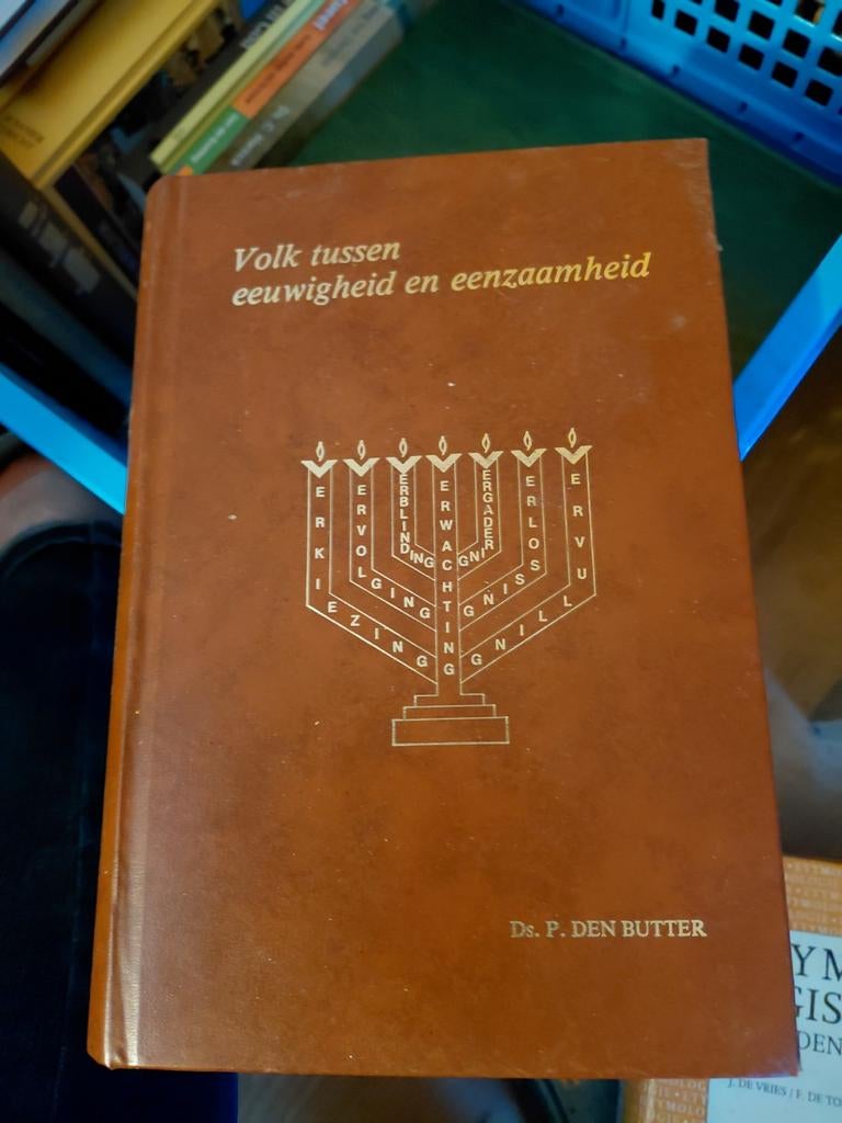 Volk tussen eeuwigheid en eenzaamheid - Ds. P. Den Butter, Boeken, Godsdienst en Theologie, Ophalen of Verzenden, Gelezen, Ds. P. Den Butter