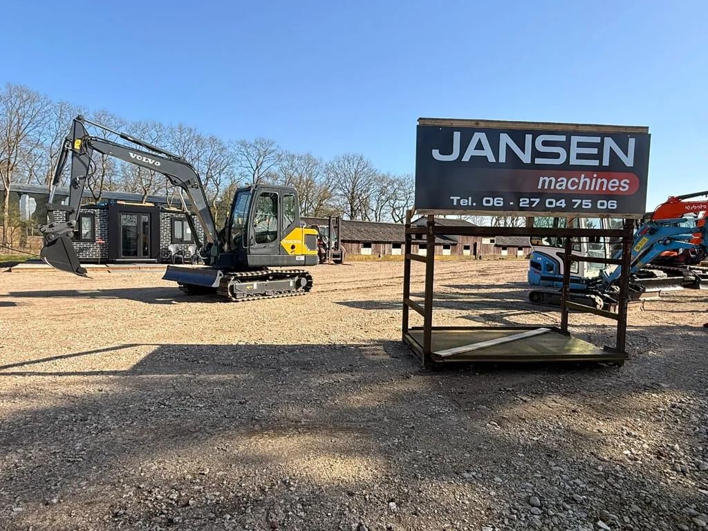 Volvo ec55d (bj 2017), Jansen Machines, Albert@jansen-machines.com, Topperweg 60 60
3774 LJ  Kootwijkerbroek, NL, Graafmachine