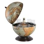 Wereldbol globe/bar diam. 40x50, Verzenden
