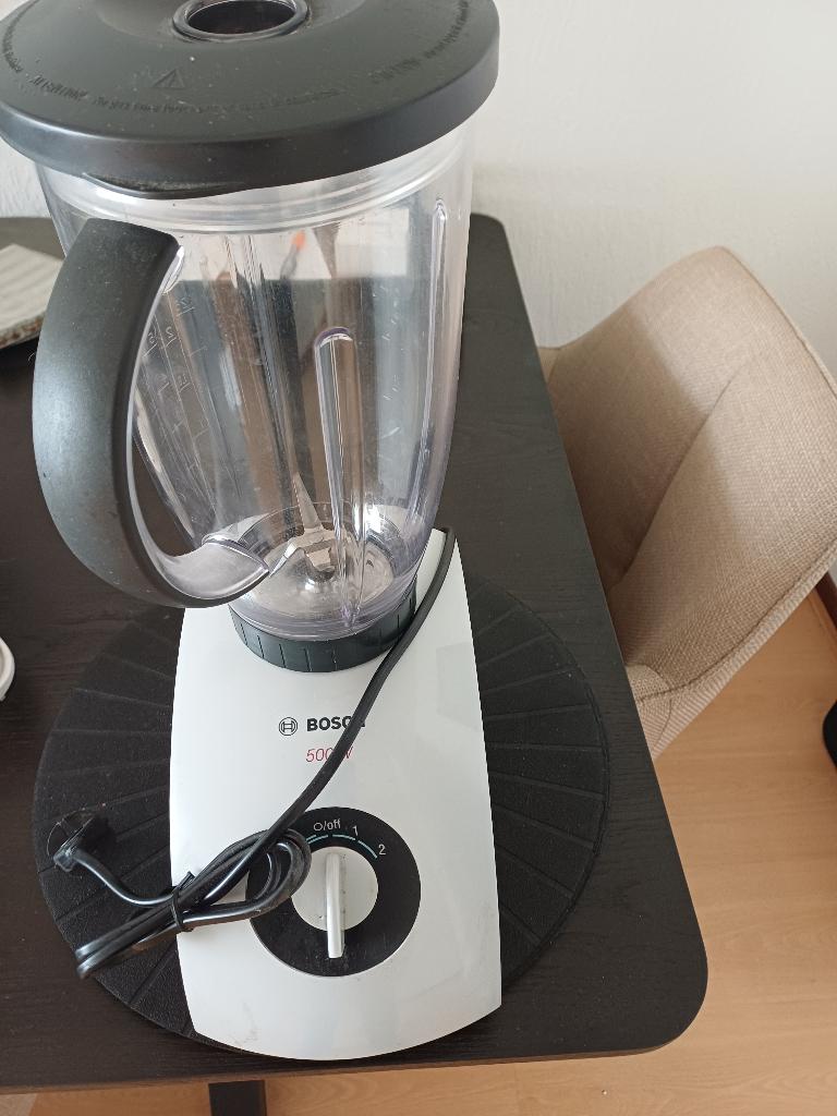 blender  bosch 500 watt, Witgoed en Apparatuur, Ophalen of Verzenden, Nieuw, Blender