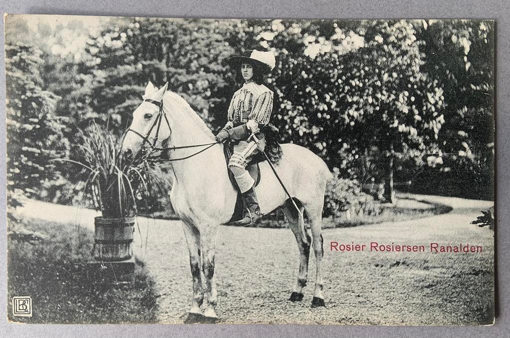Rosier Rosiersen Ranalden in  historisch maskerade kostuum, Ophalen of Verzenden, Ongelopen, Zuid-Holland