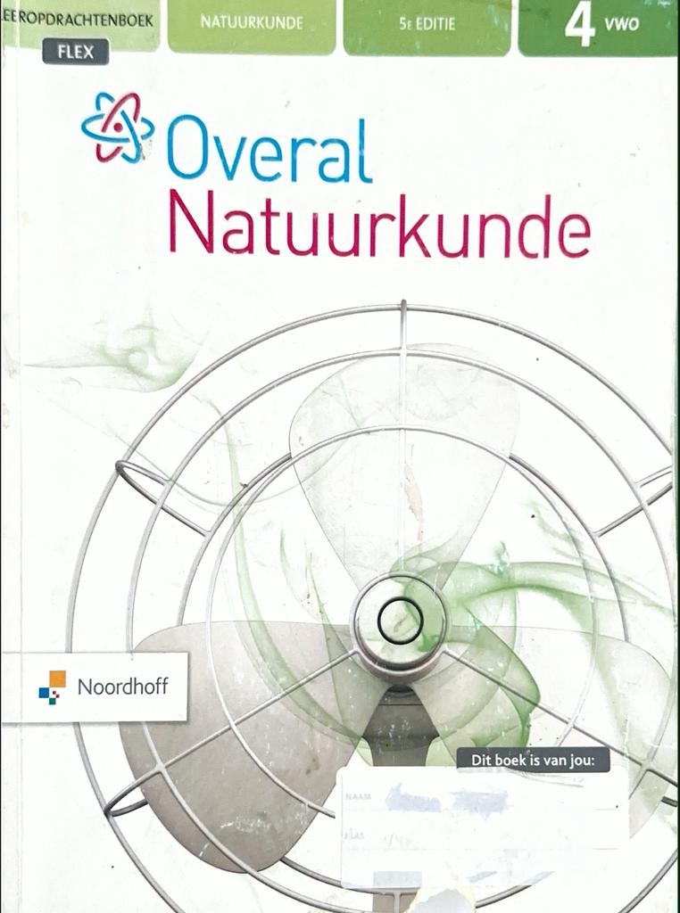 Overal Natuurkunde 4 VWO - 5e editie (Noordhoff), Boeken, Ophalen of Verzenden, Beta, Gelezen