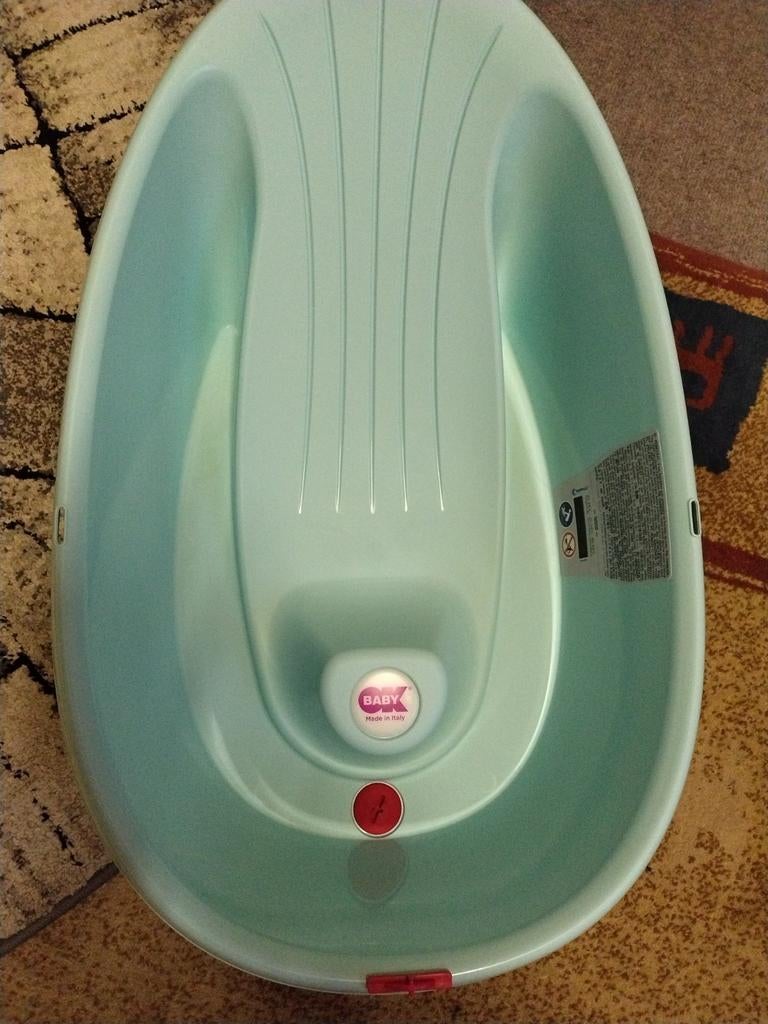 Baby badje met ingebouwde thermometer, Zo goed als nieuw, Badje, Standaard, Ophalen