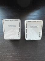 Sitecom Homeplug 500 Mbps Powerline Adapters (2 stuks), Computers en Software, Verzenden, Gebruikt