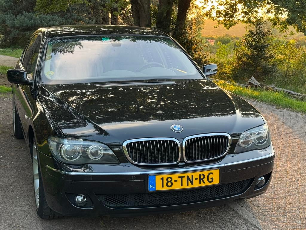 BMW 7-Serie 4.0 I 740 AUT 2006 Zwart, Auto's, Automaat, Achterwielaandrijving, 8 cilinders, 4000 cc