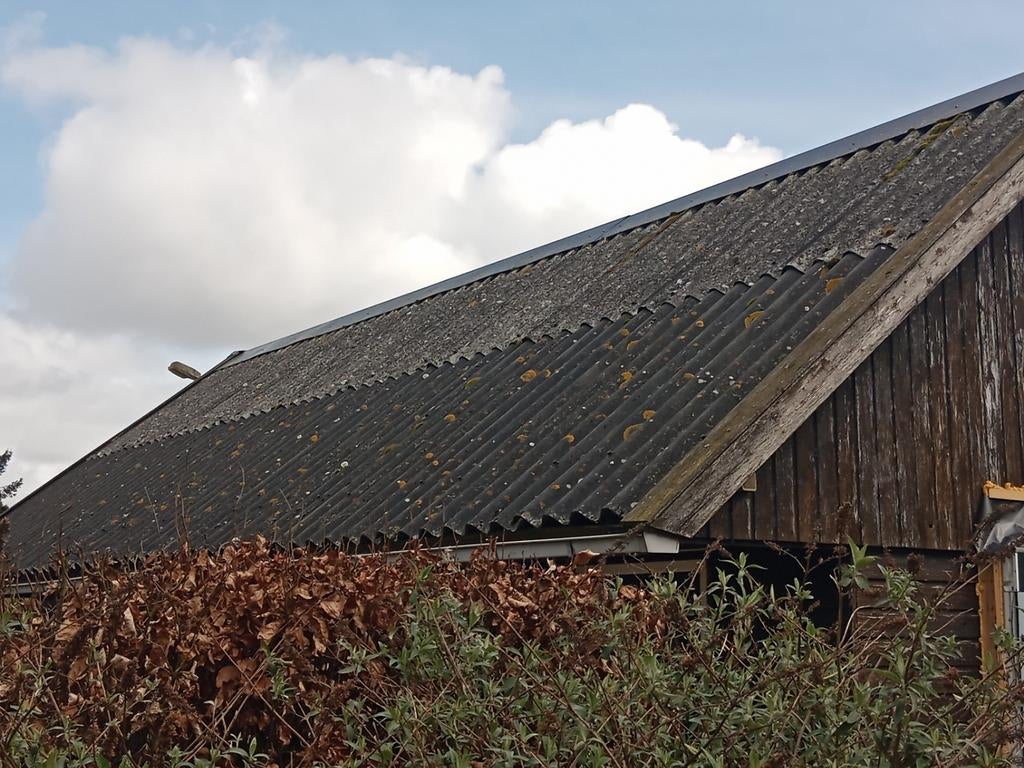 Eternit golfplaten - ca. 80 m², Overige materialen, Gebruikt, Ophalen of Verzenden, 15 m² of meer