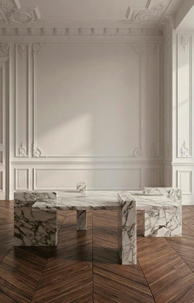 Calacatta Viola Salontafel - Luxe Design, Antiek en Kunst, Antiek | Meubels | Tafels, Ophalen of Verzenden