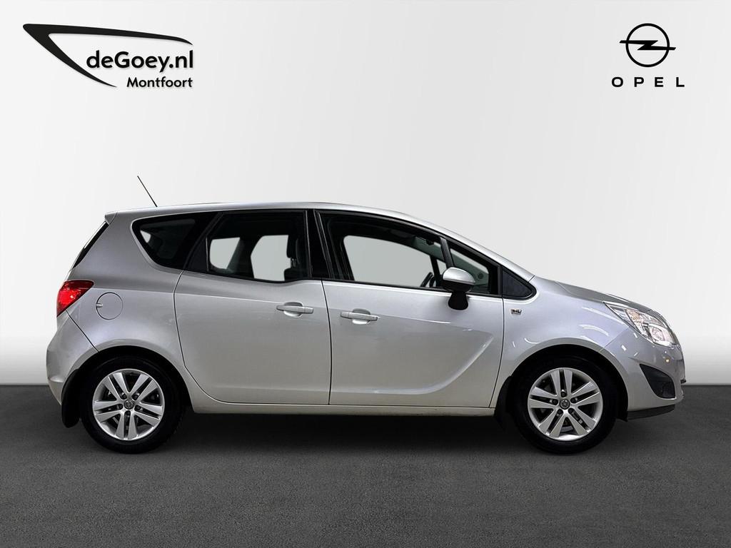 Opel Meriva 1.4 Turbo Edition trekhaak + parkeersensoren!, Voorwielaandrijving, Stof, Gebruikt, 680 kg