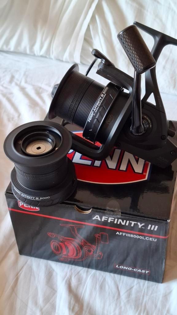Penn Affinity.  3.    8000, Watersport en Boten, Hengelsport | Karpervissen, Nieuw, Molen, Ophalen of Verzenden
