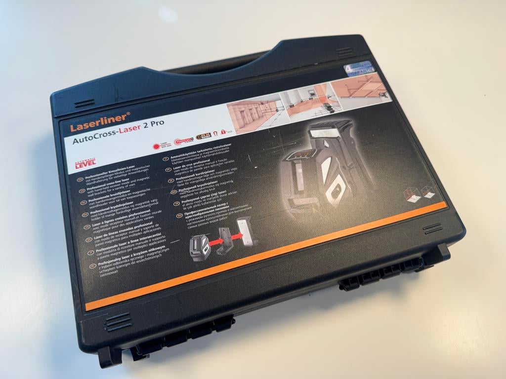laserliner autocross-laser 2 pro in koffer, Ophalen, Zo goed als nieuw, Afstand