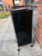 Kappers kar met fohn houder + handspiegel, Ophalen of Verzenden, 25 tot 50 cm, 50 tot 100 cm, Minder dan 100 cm