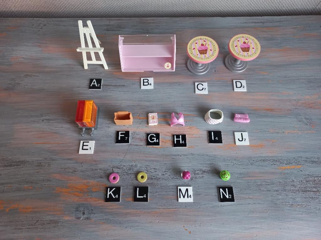 Playmobil Losse Onderdelen - 9080 Taartenwinkel, Cupe Cake, Ophalen of Verzenden, Zo goed als nieuw, Los playmobil