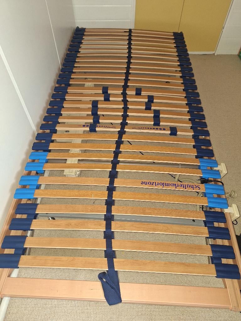 Lattenbodem, Huis en Inrichting, Slaapkamer | Matrassen en Bedbodems, Ophalen, Gebruikt, Eenpersoons, 190 cm of minder