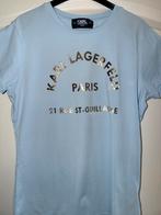 Karl Lagerfeld T-shirt lichtblauw maat 14 ( /164, Kinderen en Baby's, Ophalen of Verzenden, Zo goed als nieuw, Meisje