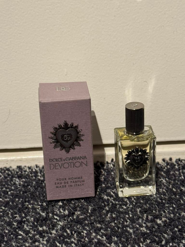 Dolce & Gabanna devotion mini, Ophalen of Verzenden, Nieuw, Miniatuur, Gevuld