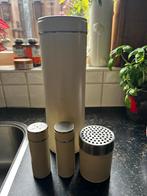 vintage metalen pasta set, Ophalen, Zo goed als nieuw