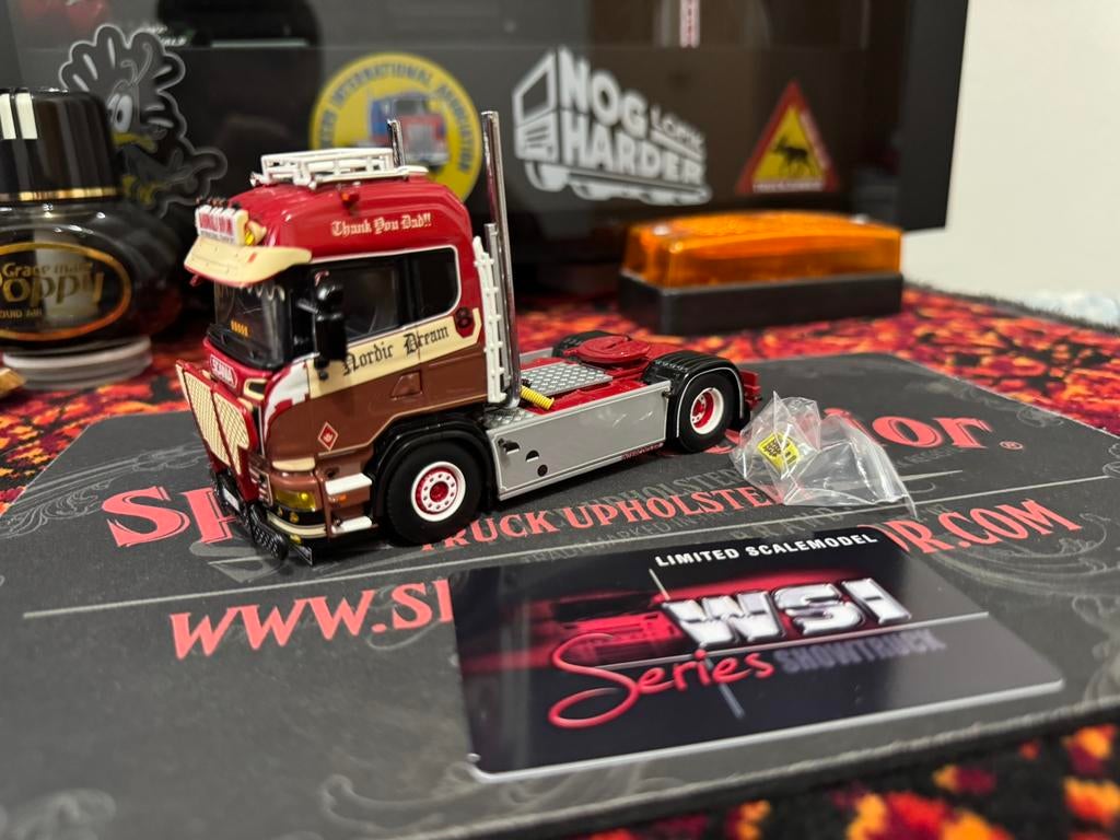 Scania WSI Barbonaglia Nordic Dream, Hobby en Vrije tijd, Ophalen of Verzenden, Nieuw, Bus of Vrachtwagen, Wsi