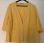 Frank Walder Geel Vest Maat 46 - Comfortabel & Elegant, Ophalen of Verzenden, Zo goed als nieuw, Maat 46/48 (XL) of groter, Geel