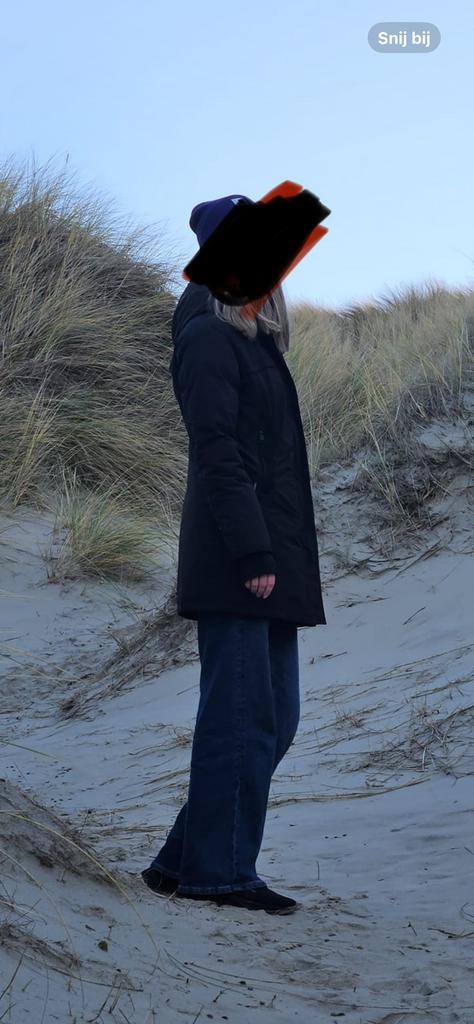 Airforce winterjas parka zwart S, Kleding | Dames, Wintersportkleding, Ophalen of Verzenden, Zo goed als nieuw, Jack