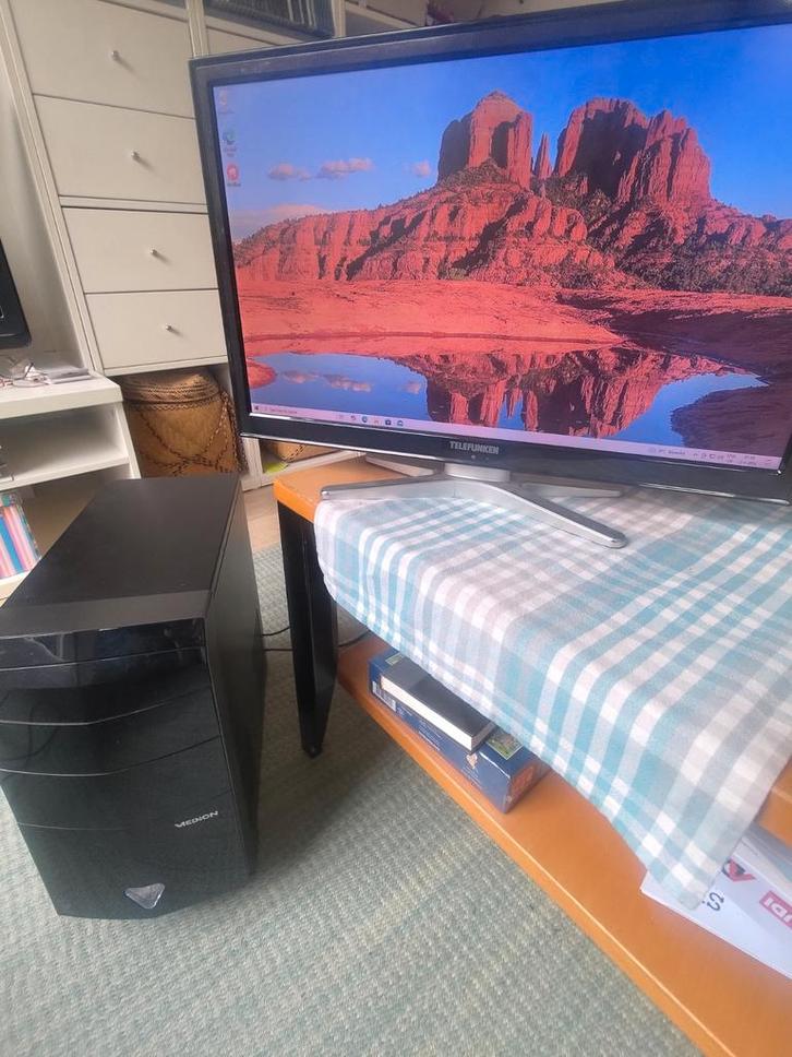 Medion Gaming PC, Computers en Software, Desktop Pc's, Gebruikt, 3 tot 4 Ghz, SSD, 16 GB, Met videokaart, Gaming, Ophalen