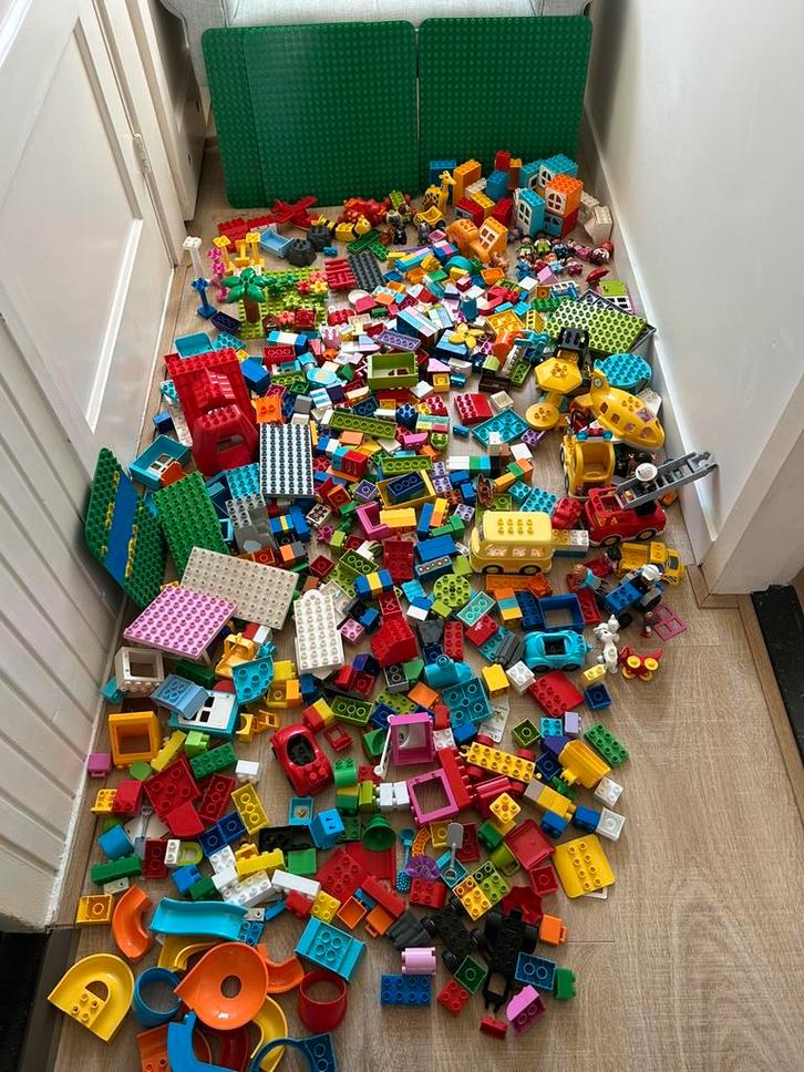 Superveel Lego Duplo!, Kinderen en Baby's, Speelgoed | Bouwstenen, Gebruikt, Ophalen