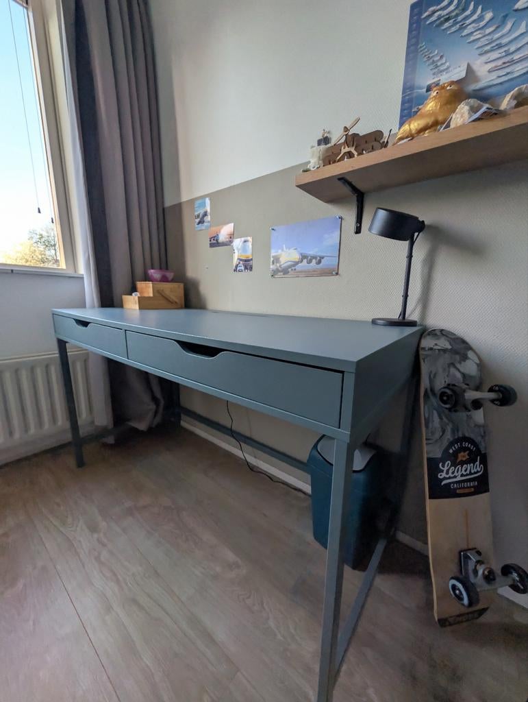 IKEA Alex Bureau - Stijlvol en Functioneel, Met lades, Gebruikt, Spaanplaat of MDF, Ophalen of Verzenden