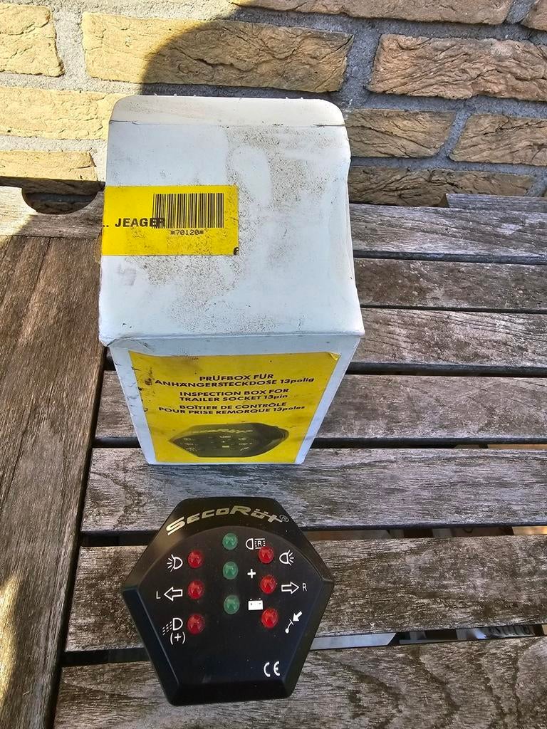 Controle stekker 13 polige, Ophalen, Nieuw